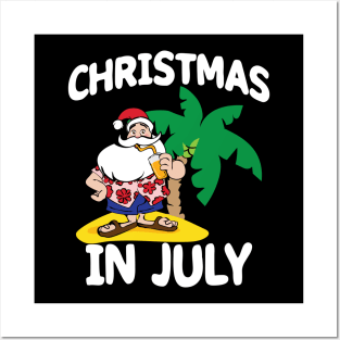 'Christmas in July' Great Christmas Gift Posters and Art